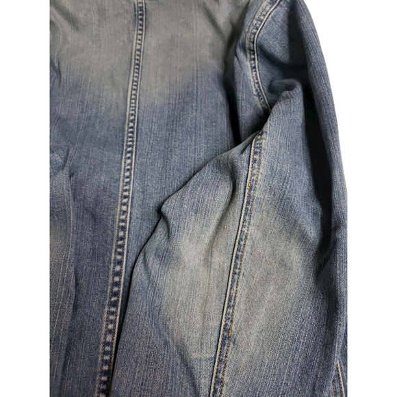 Jones New York Sport Premium Denim Stretch Jean Blazer -  XL - Picture 5 of 11